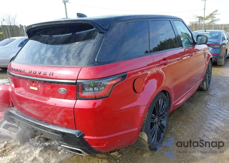 2019 Land Rover Range Rover Sport Supercharged Dynamic z USA, uszkodzony, nr VIN SALWR2RE3KA837163